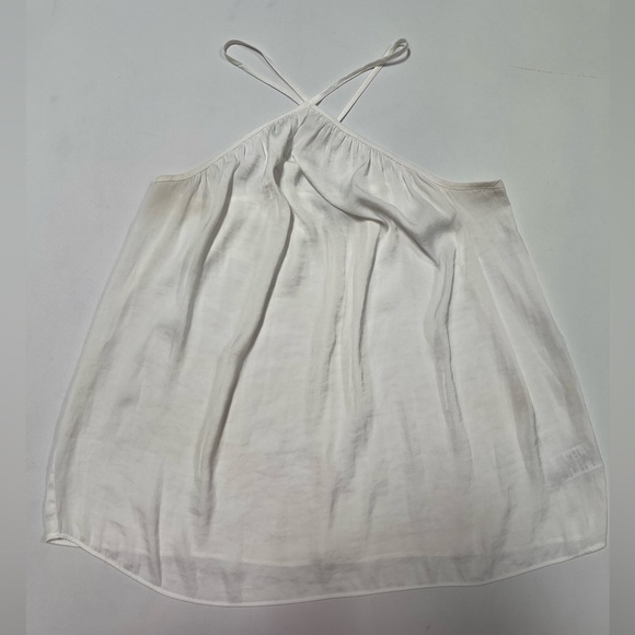 Naked Zebra Tops Naked Zebra White Sheer Strapy Camisole Poshmark